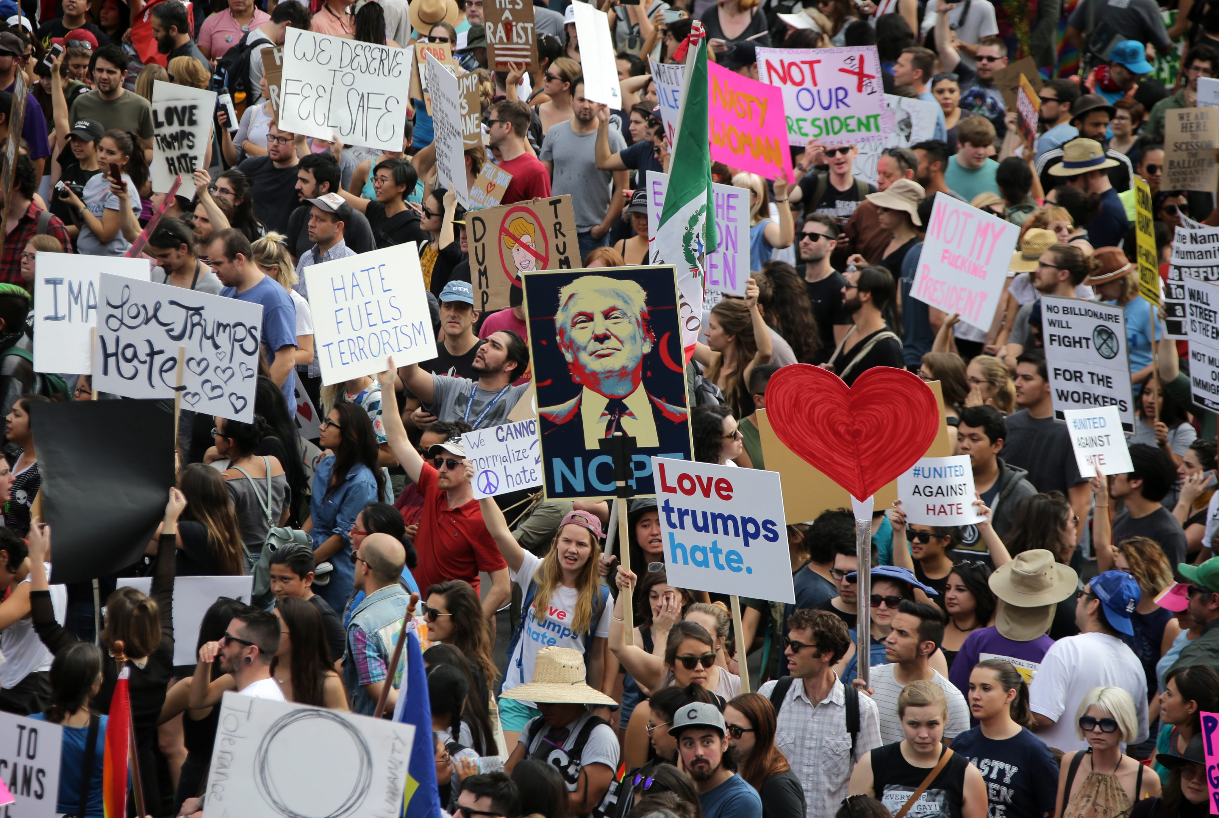 Hear The Outcry: Nationwide Protests Against Trump Hear The Outcry: Nationwide Protests Against Trump