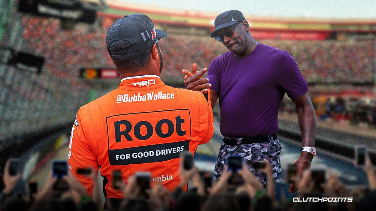 Revealed: The Two Texts Michael Jordan Always Sends Bubba Wallace Revealed: The Two Texts Michael Jordan Always Sends Bubba Wallace