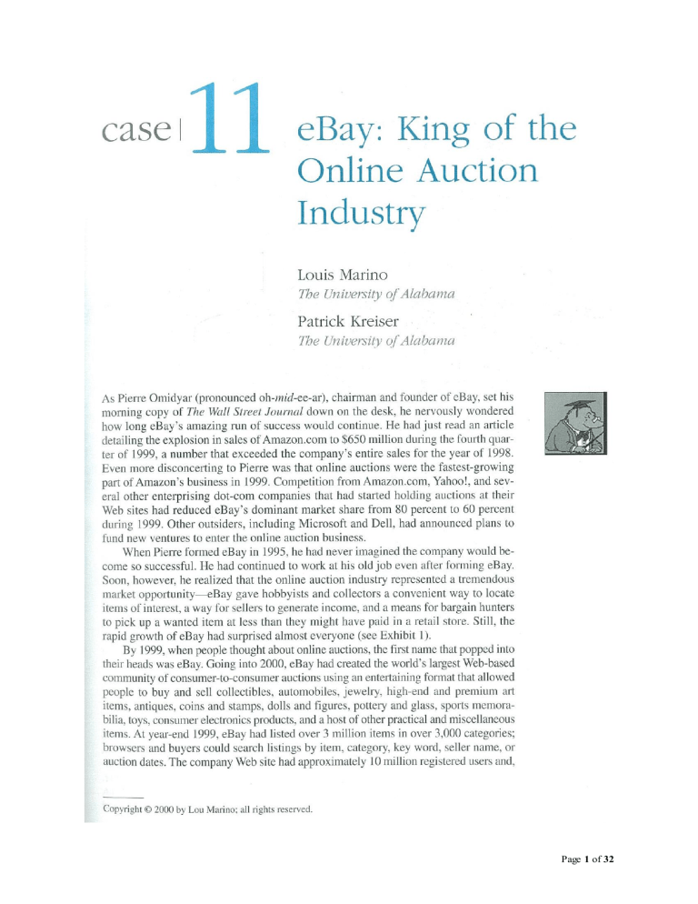 Section 230 And The Sale Of Banned Chemicals On EBay: A Case Study Section 230 And The Sale Of Banned Chemicals On EBay: A Case Study