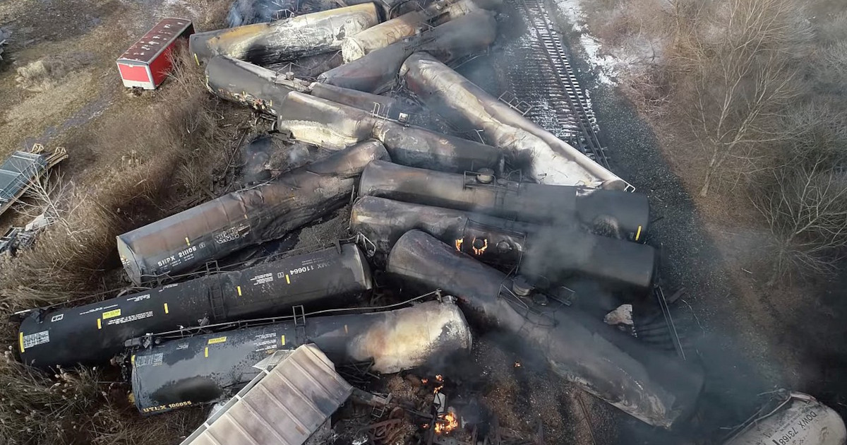 Toxic Chemical Residues From Ohio Train Derailment: A Building Contamination Investigation Toxic Chemical Residues From Ohio Train Derailment: A Building Contamination Investigation